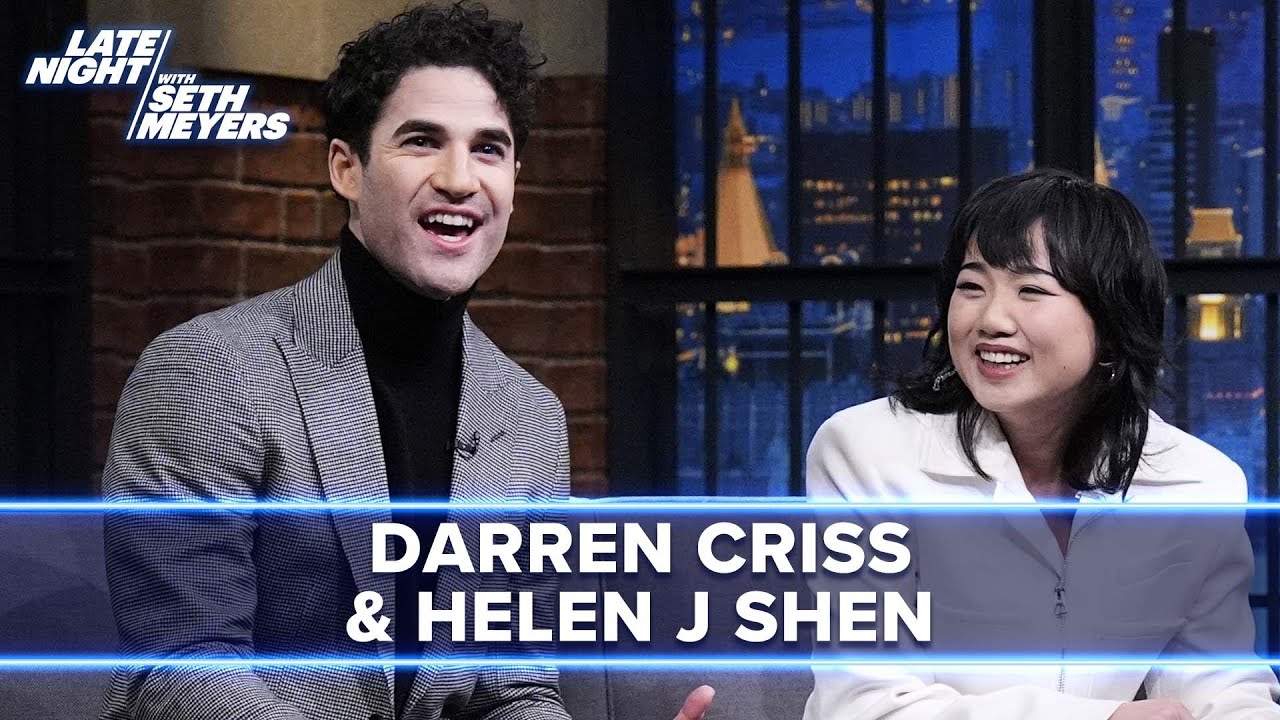 Darren Criss and Helen J Shen Talk Maybe Happy Ending and How a Plant Became the Main Character
