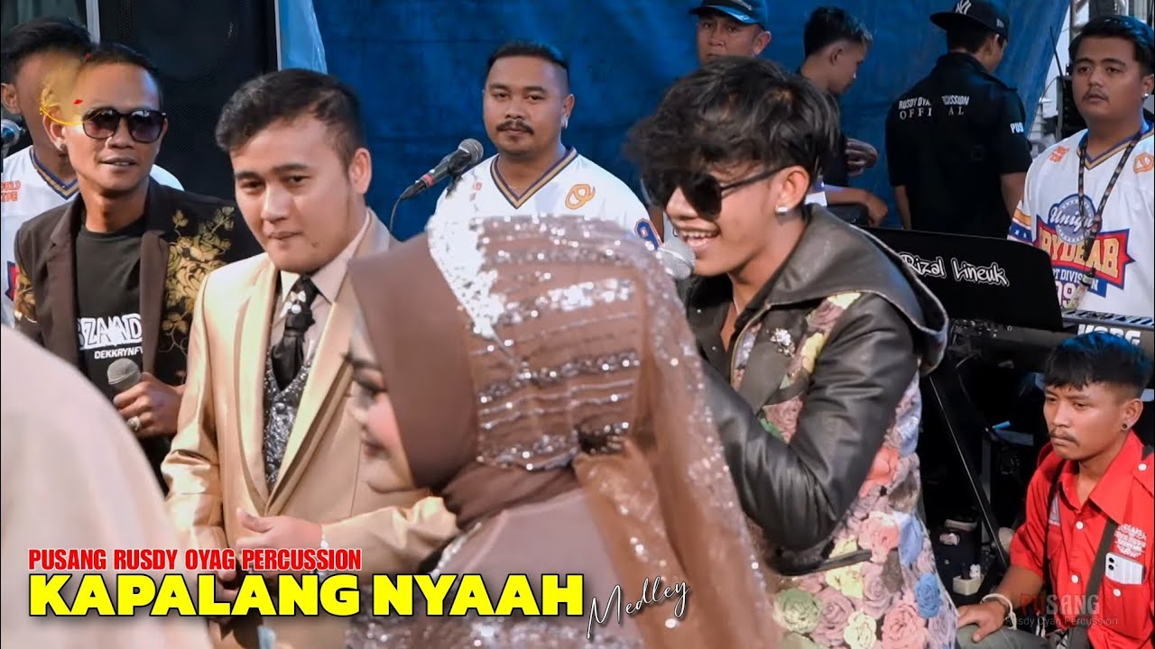 PUSANG RUSDY OYAG PERCUSSION - KAPALANG NYAAH MEDLEY ( ABIEL JATNIKA ) 