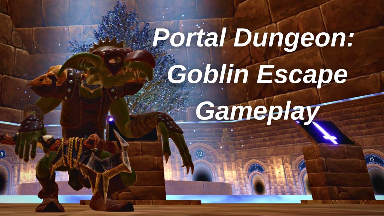 Portal Dungeon: Goblin Escape Walkthrough Gameplay (Spider Boss)