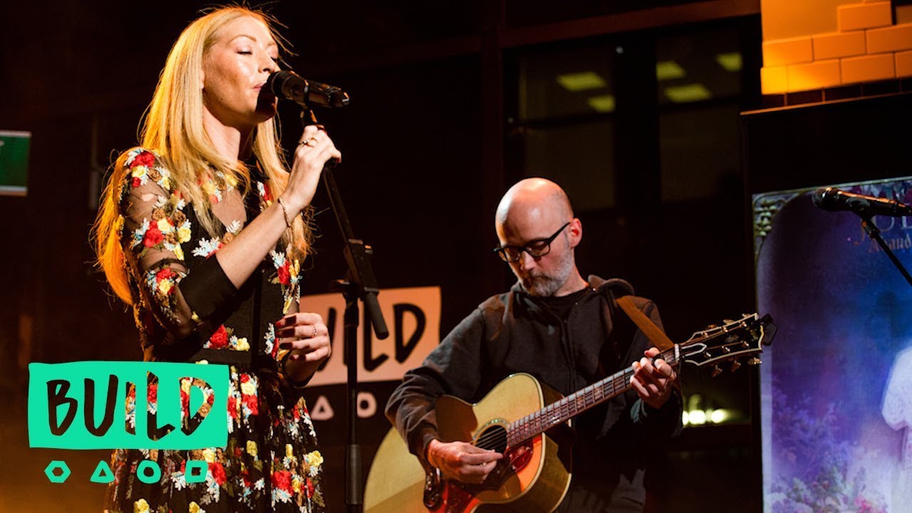 Julie Mintz & Moby Perform At BUILDSeriesNYC