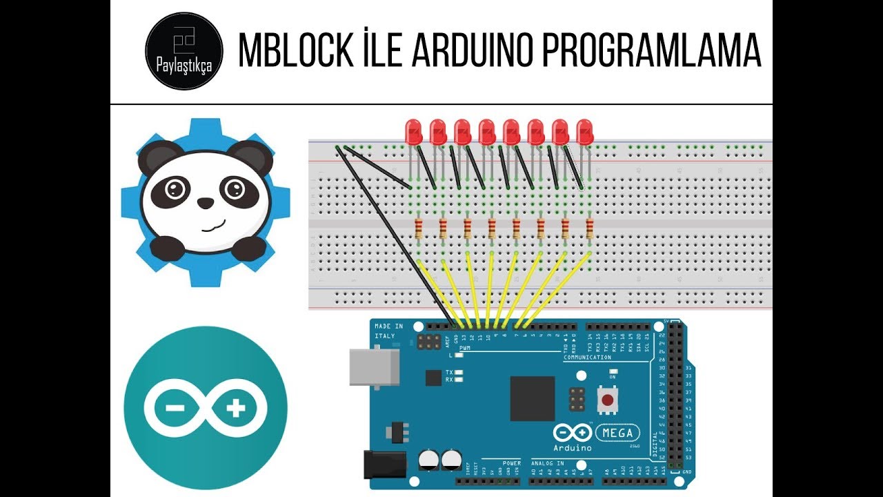 5 - Mblock ile Arduino Programlama - Karaşimşek Örneği