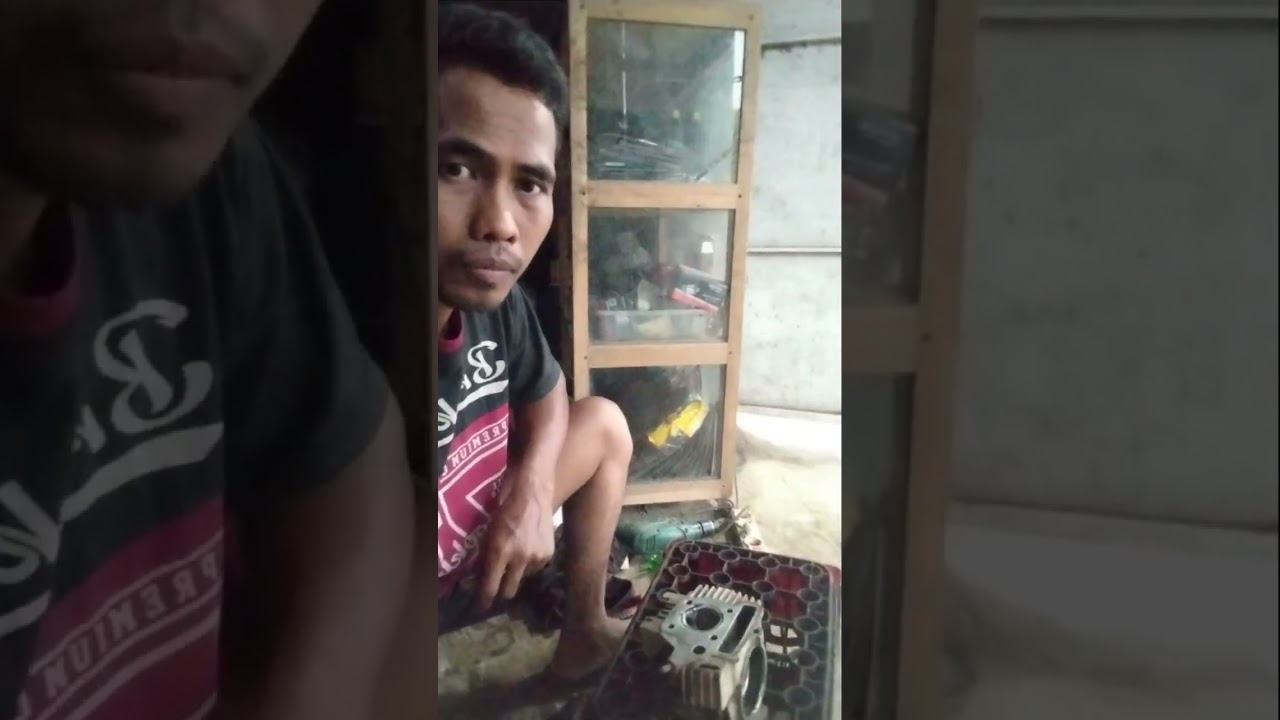 Bongkar Supra fit .Ganti ring piston n noken as siting klep