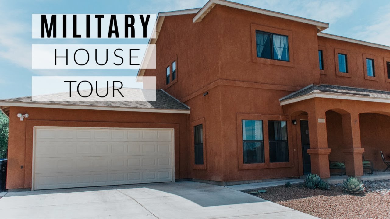 MILITARY BASE HOUSE TOUR | Holloman AFB New Mexico