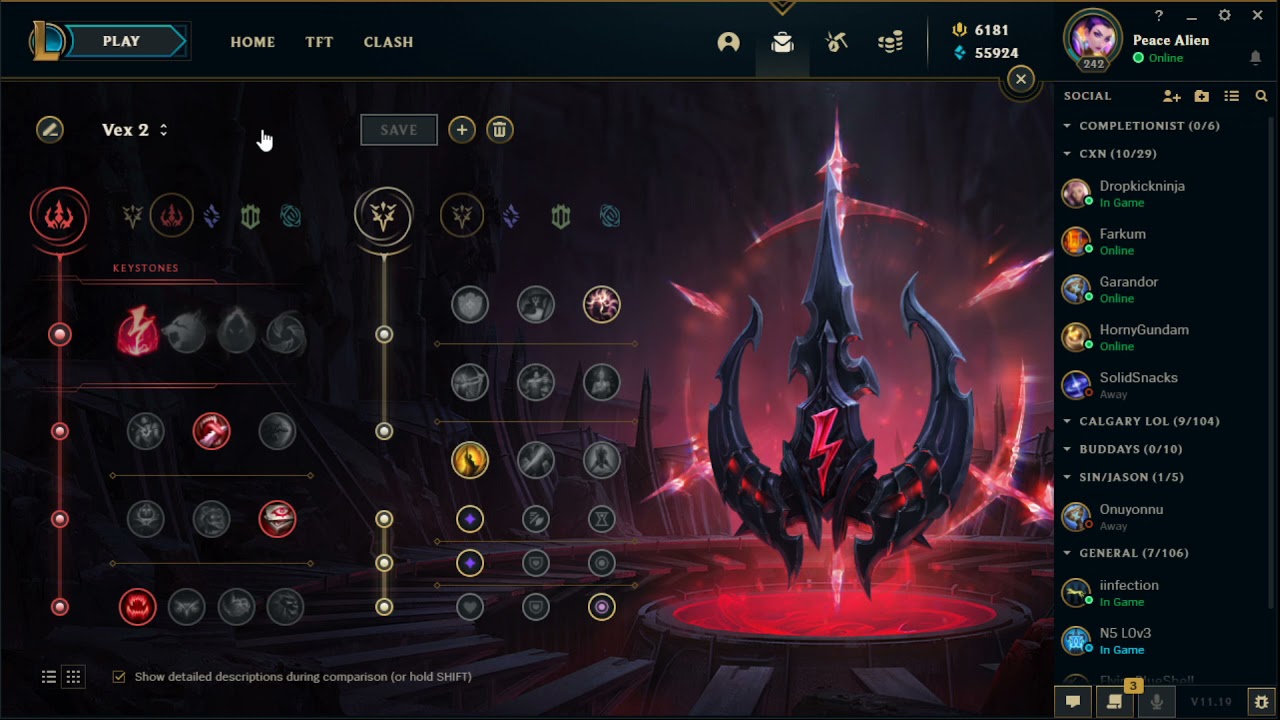 Vex Runes Season 11