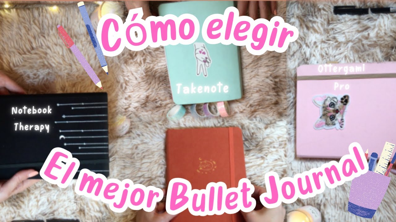 Bullet Journal Review: Notebook Therapy vs Ottergami vs Takenote + Tips para elegir el BUJO adecuado