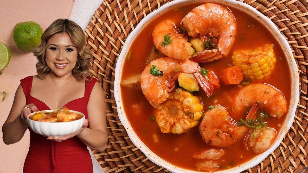 Самый вкусный рецепт кальдо де камарон, который вы когда-либо пробовали | Традиционный мексиканск...