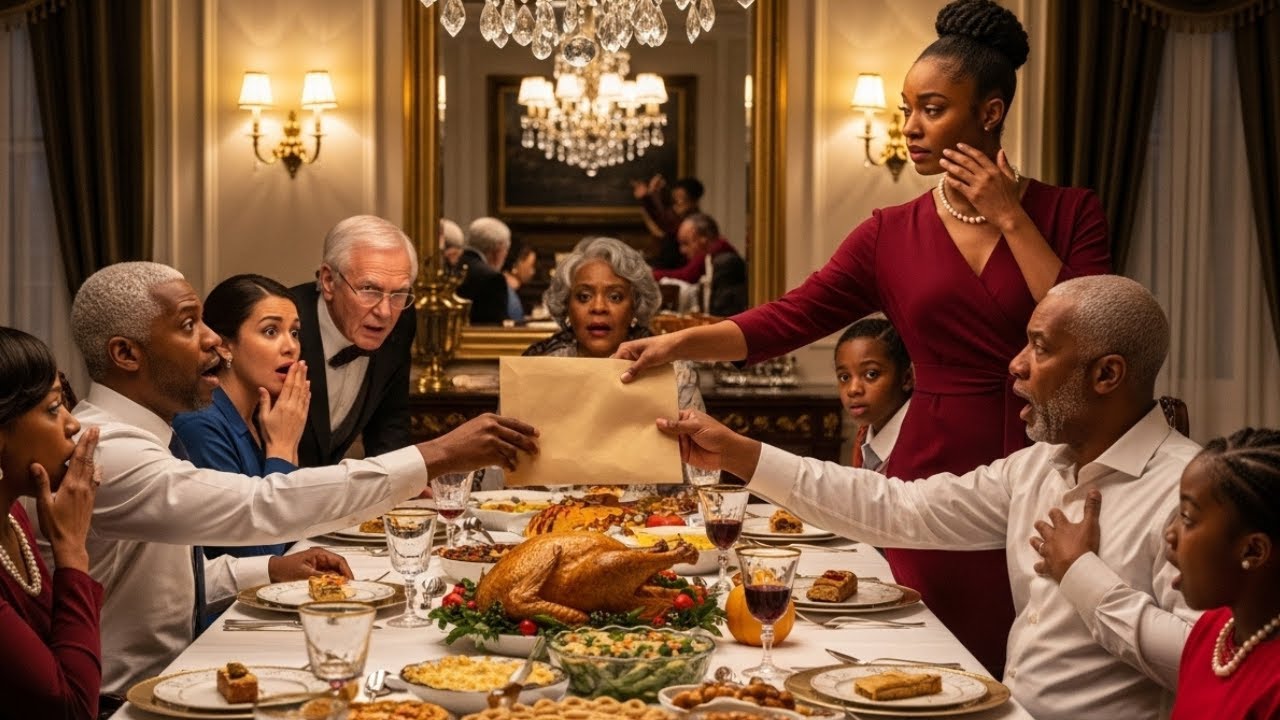 In Tears, She Signed the Divorce Papers at the Thanksgiving Party —His entire Family Laughed Unaware