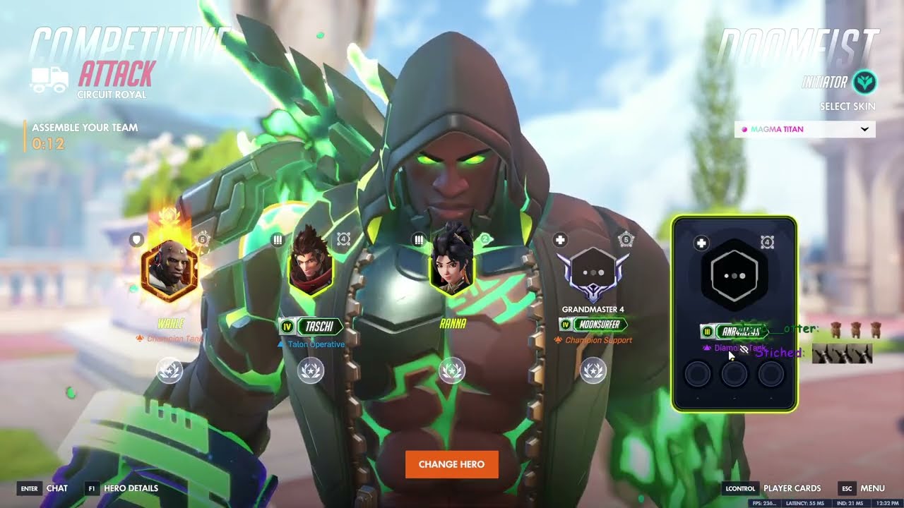 Overwatch New Doomfist God Wahle Popped Off As Doomfist