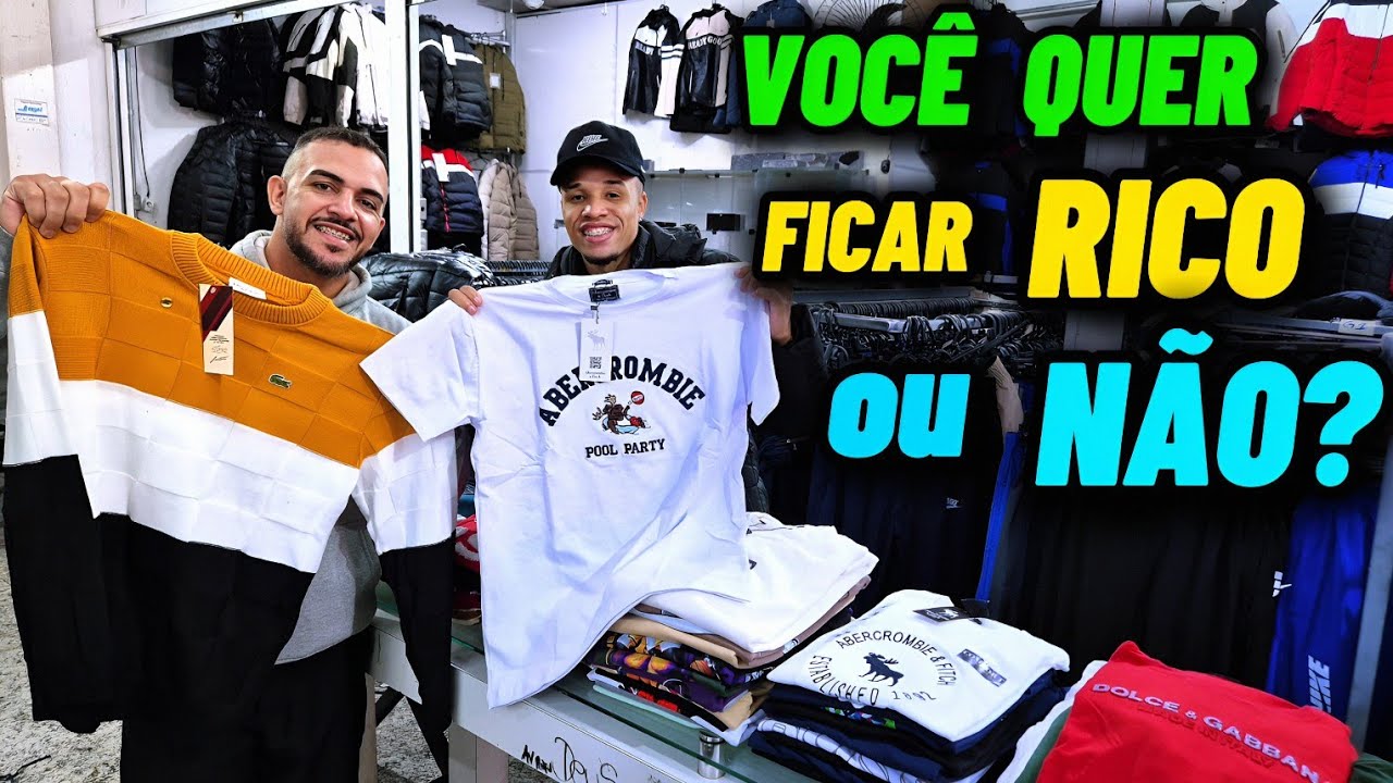DA PRA FICAR RICO SIM!  AYRON KING MODAS É O FORNECEDOR CERTO PRA FAZER VOCÊ CRESCER COMO REVENDEDOR