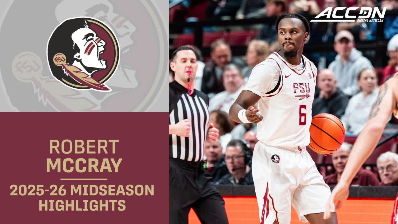Florida State G Robert McCray V Midseason Highlights | 2025-26 ACC Men's Basketball