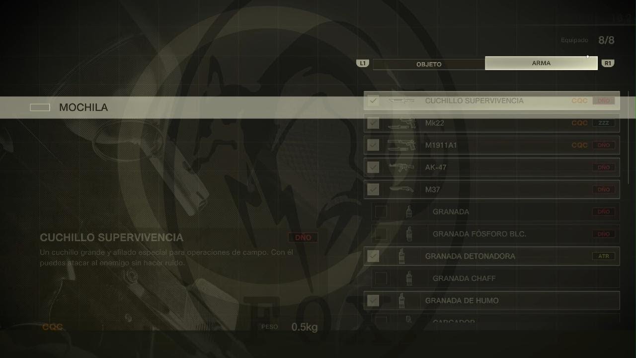 METAL GEAR SOLID Δ: SNAKE EATER Snake vs EL MIEDITO