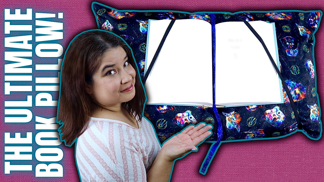 SEW THIS! Book Rest Pillow Tutorial
