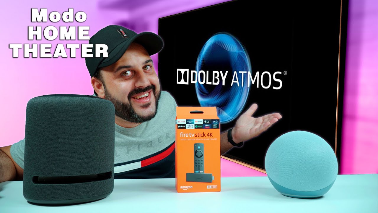 O Som da minha TV ficou TOP DEMAIS com FIRE TV STICK no modo HOME THEATER