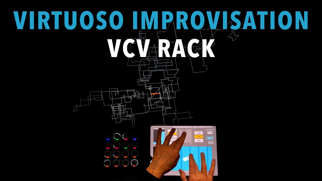 Only the persistent will be rewarded - VCV Rack Audiovisual Improvisation