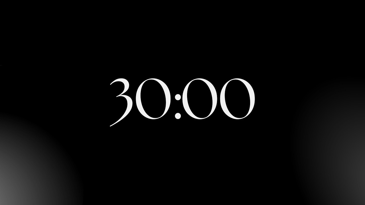 30 minutes focus session | no music, full focus | minimal focus