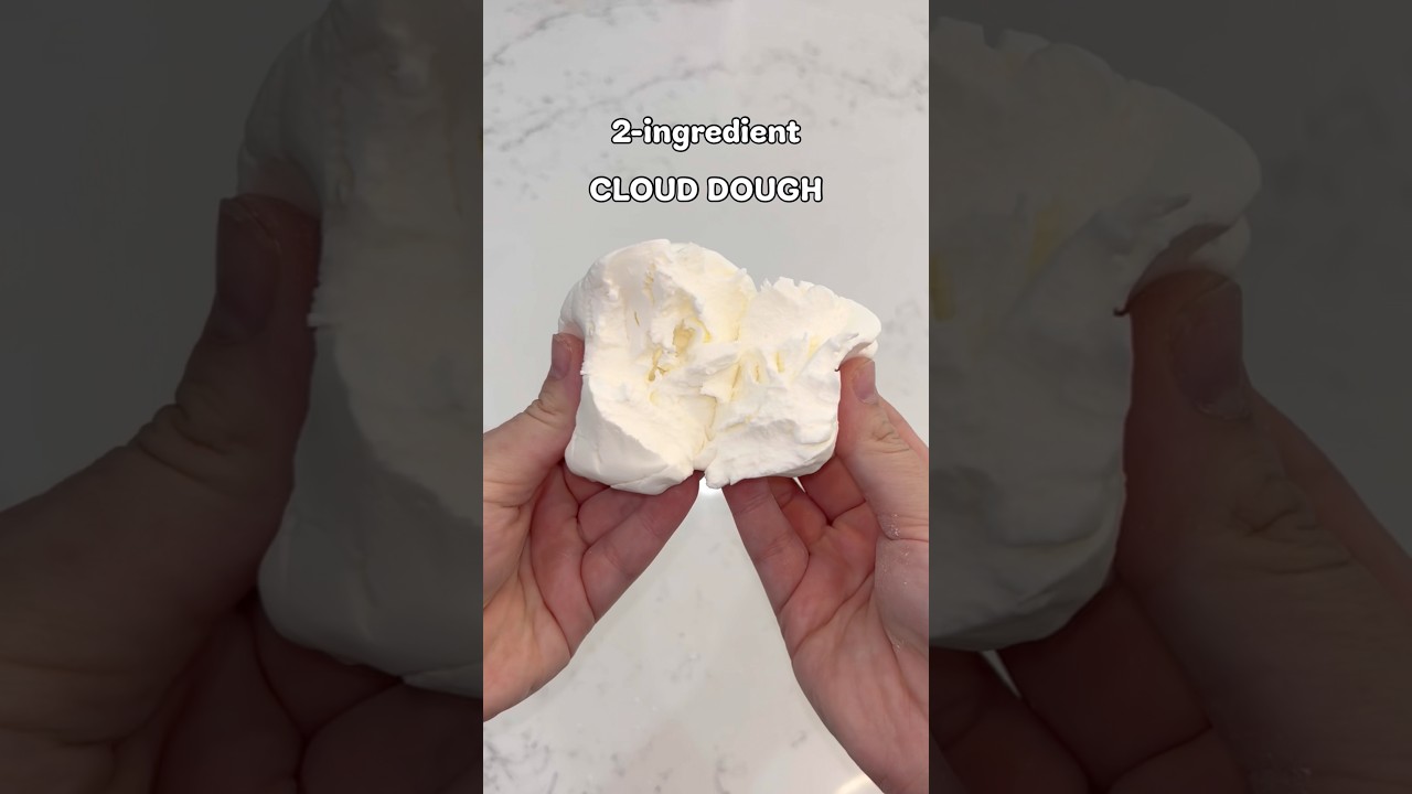 Супермягкое облачное тесто для сенсорных игр ☁️