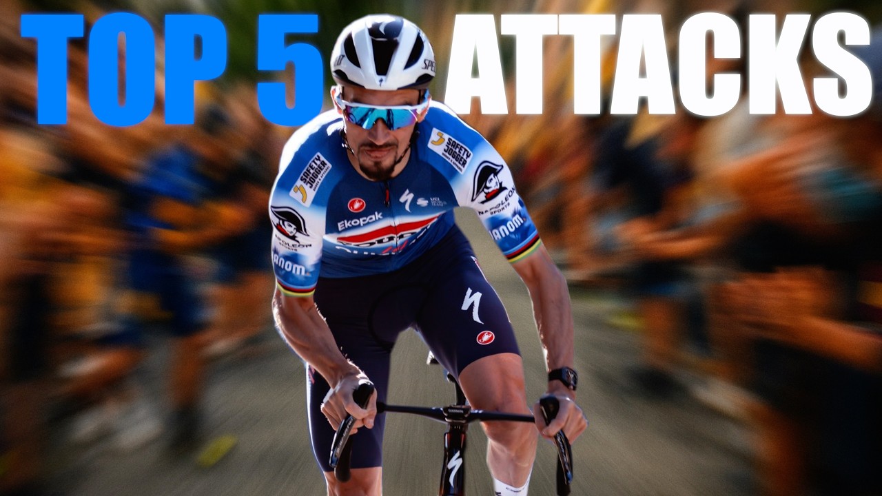 Julian Alaphilippe's Top 10 Most Iconic Attacks