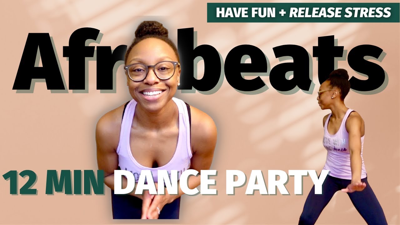 AFROBEATS Dance Workout | 12 min low impact, no equipment full-body workout