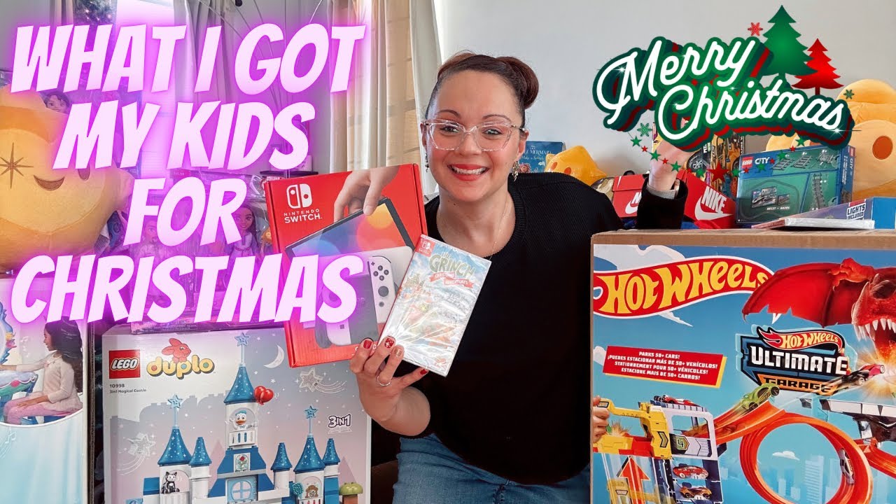 WHAT I GOT MY KIDS FOR CHRISTMAS 2023 | GIFTS FOR BOY & GIRL AGES 3-7 | SO MANY DISNEY FINDS 🎄🛷🎅🏼
