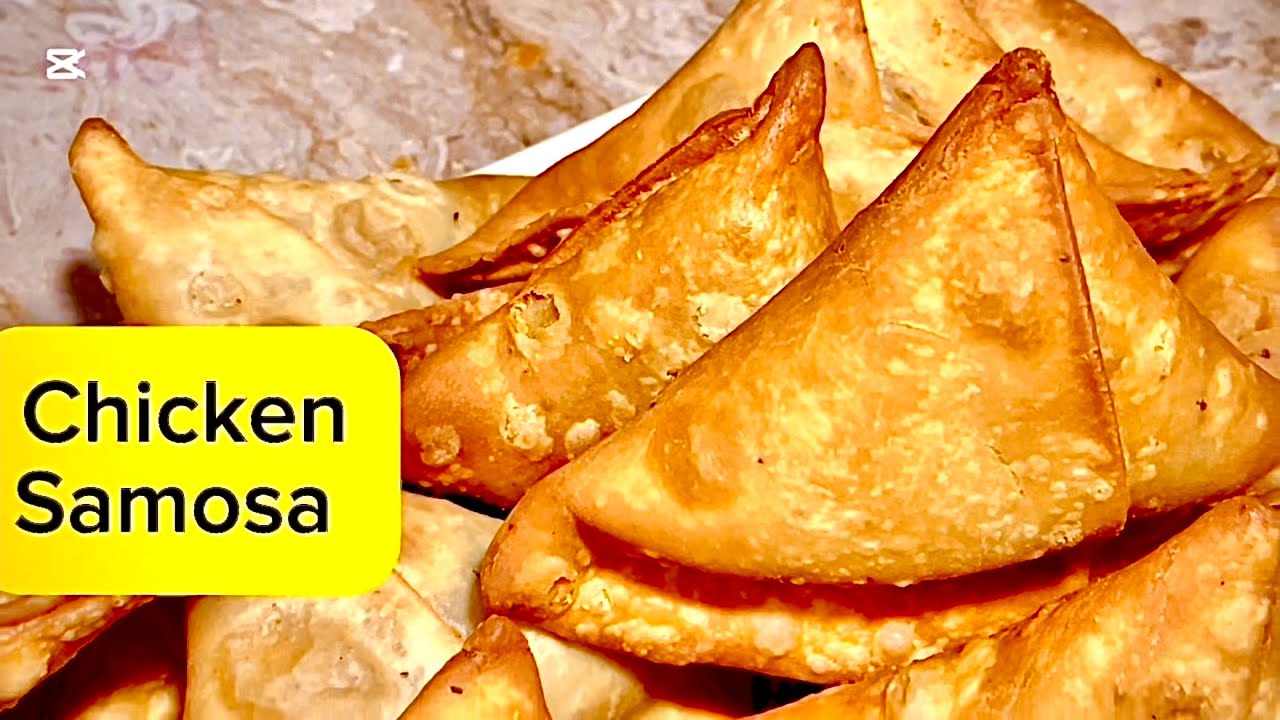 Chicken Samosa - Crispy , Crunchy & Spicy- Bakery Style- At Home,Step By Step Recipe,Safeda Kitchen 