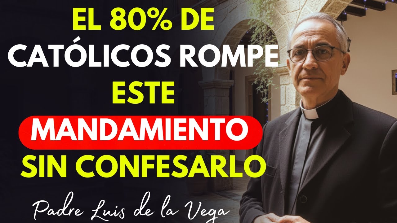El Mandamiento Que El 80% De Católicos Rompe Cada Día Sin Confesarlo - Padre Luis De La Vega