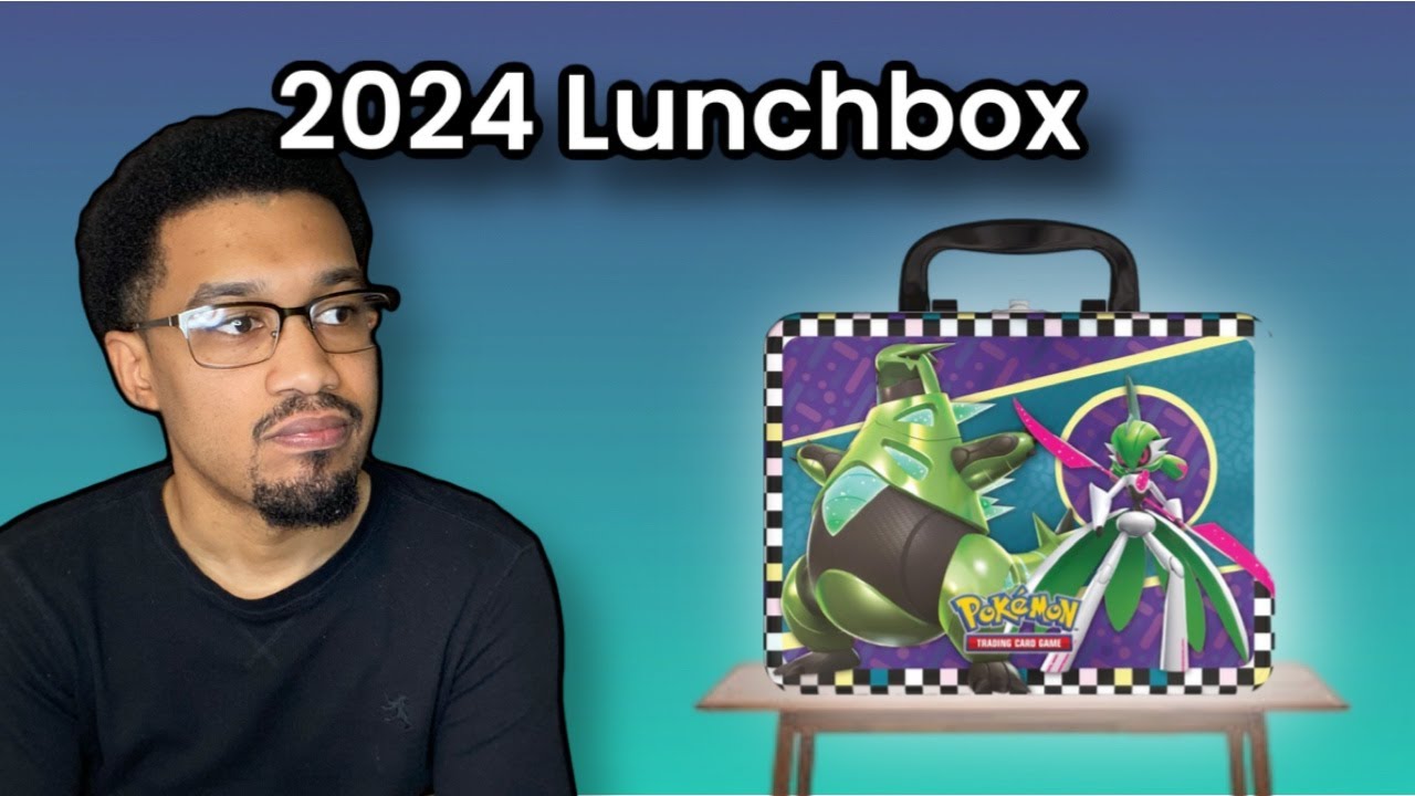 NEW 2024 Pokemon Lunch Box Tin!