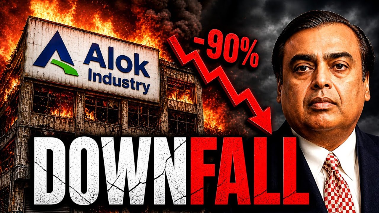 The Shocking Collapse of Alok Industries 😳