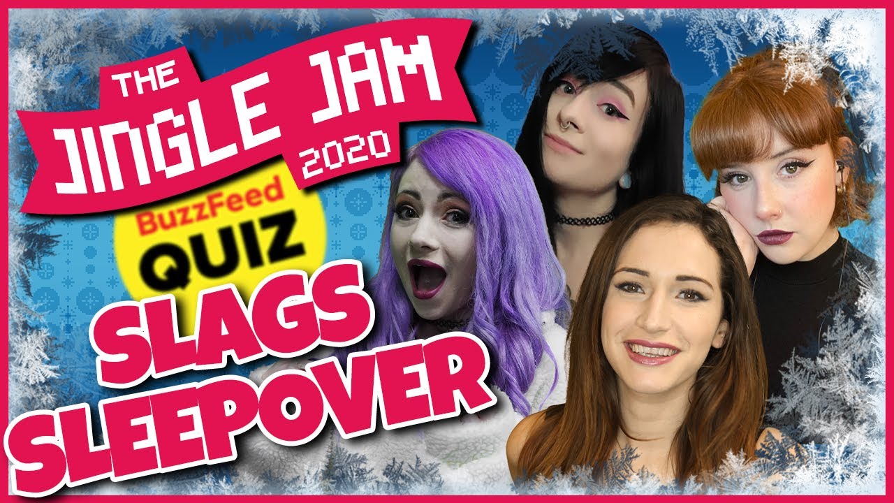 JINGLE JAM DAY 9 - SLAGS SLEEPOVER w/ Bouphe, Lydia, Gemma & Boba - 09/12/20