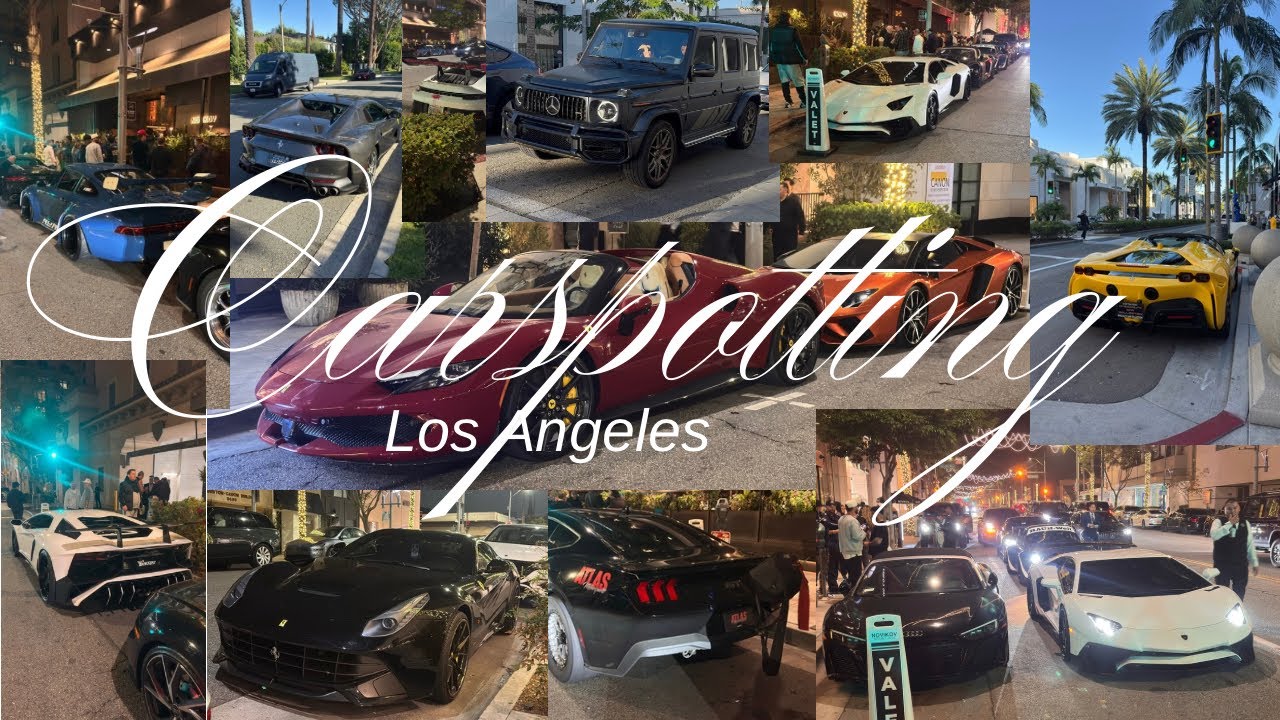LOS ANGELES ! Les Supercars / Hypercars LES PLUS FOLLES ! 🇺🇸