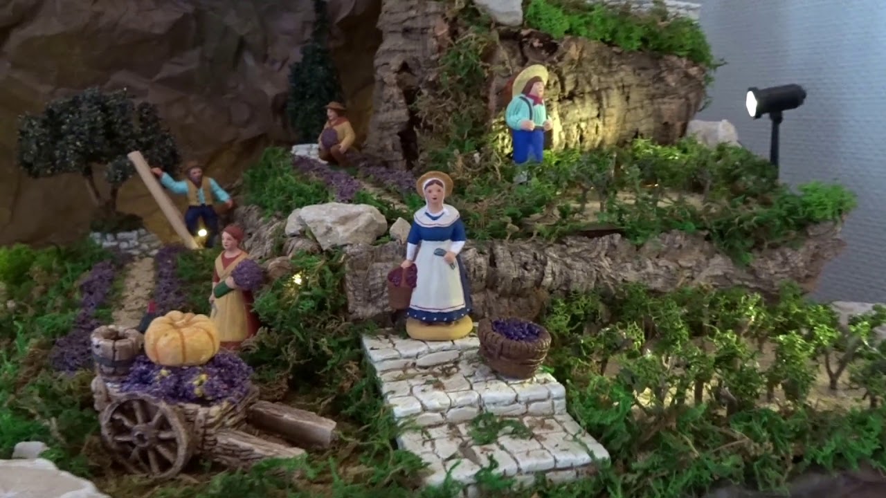 Crèche provençale 2018