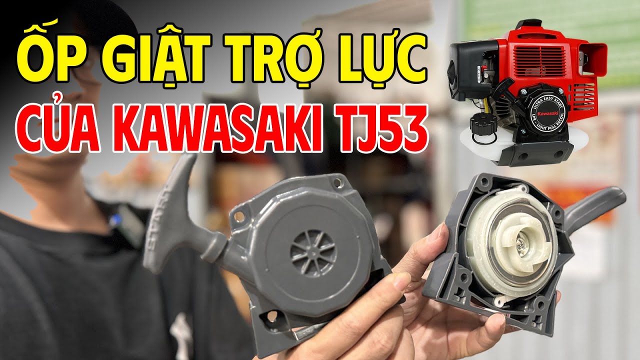 Sử Dụng Máy Cắt Cỏ Kawasaki TJ53 Mà Không Biết Tới 