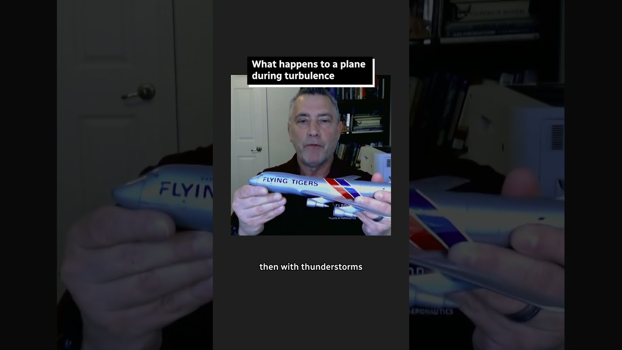 What happens to a plane during turbulence