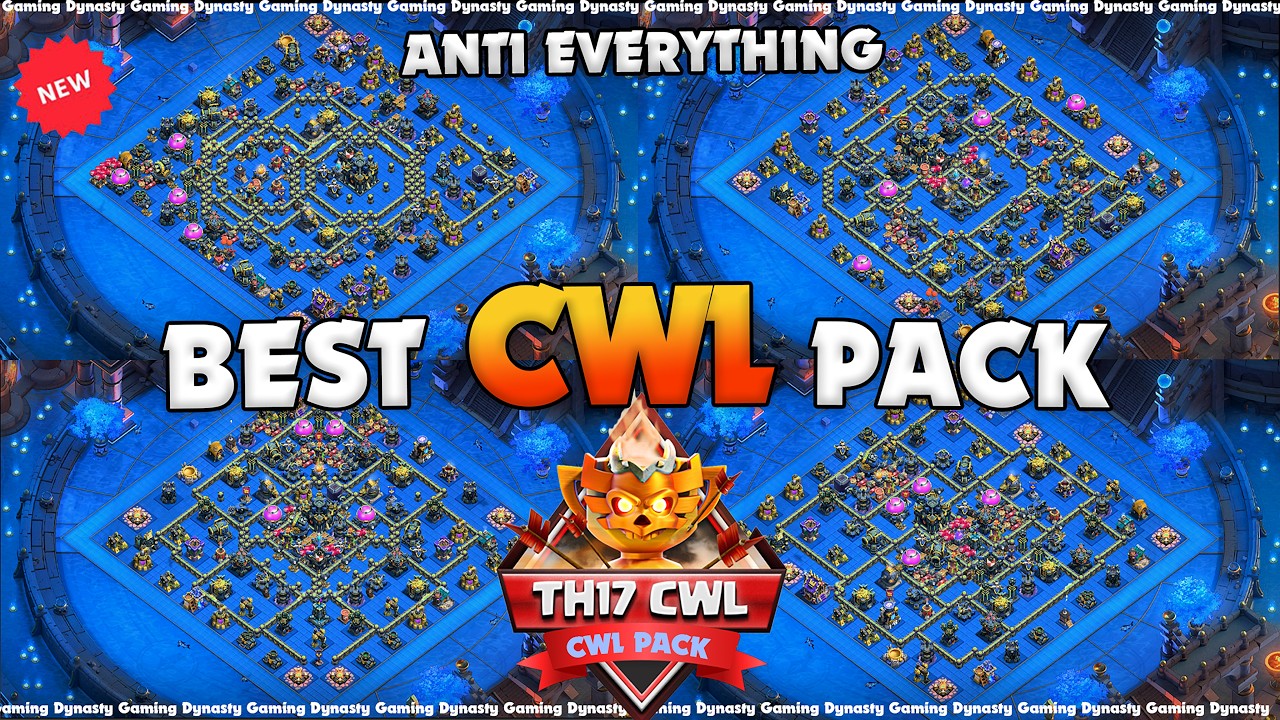 NEW TH17 CWL BASE LINKS | BEST ANTI 2 STAR WAR & LEGEND LEAGUE BASES IN CLASH OF CLANS