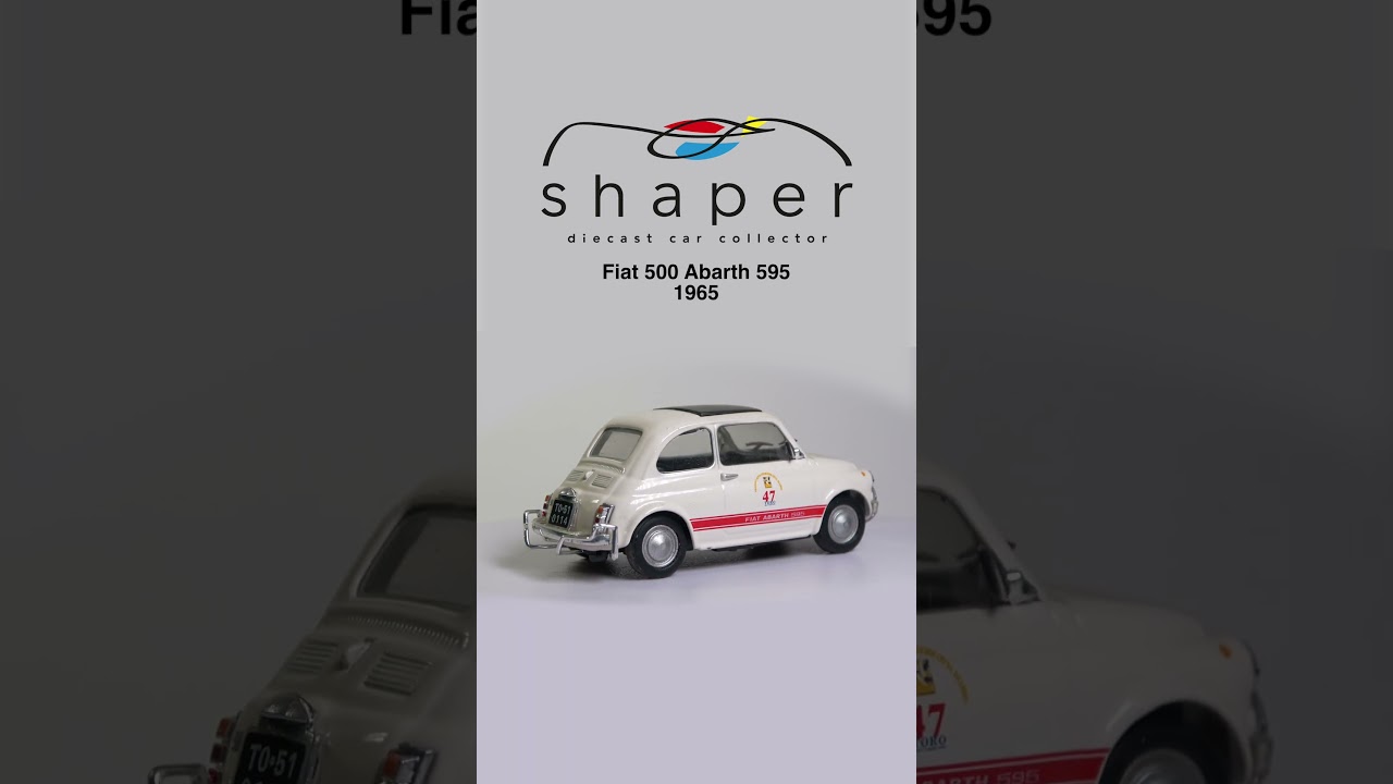Fiat 500 Abarth 595 #1965 #car #diecast #classic #collection #4k #italy