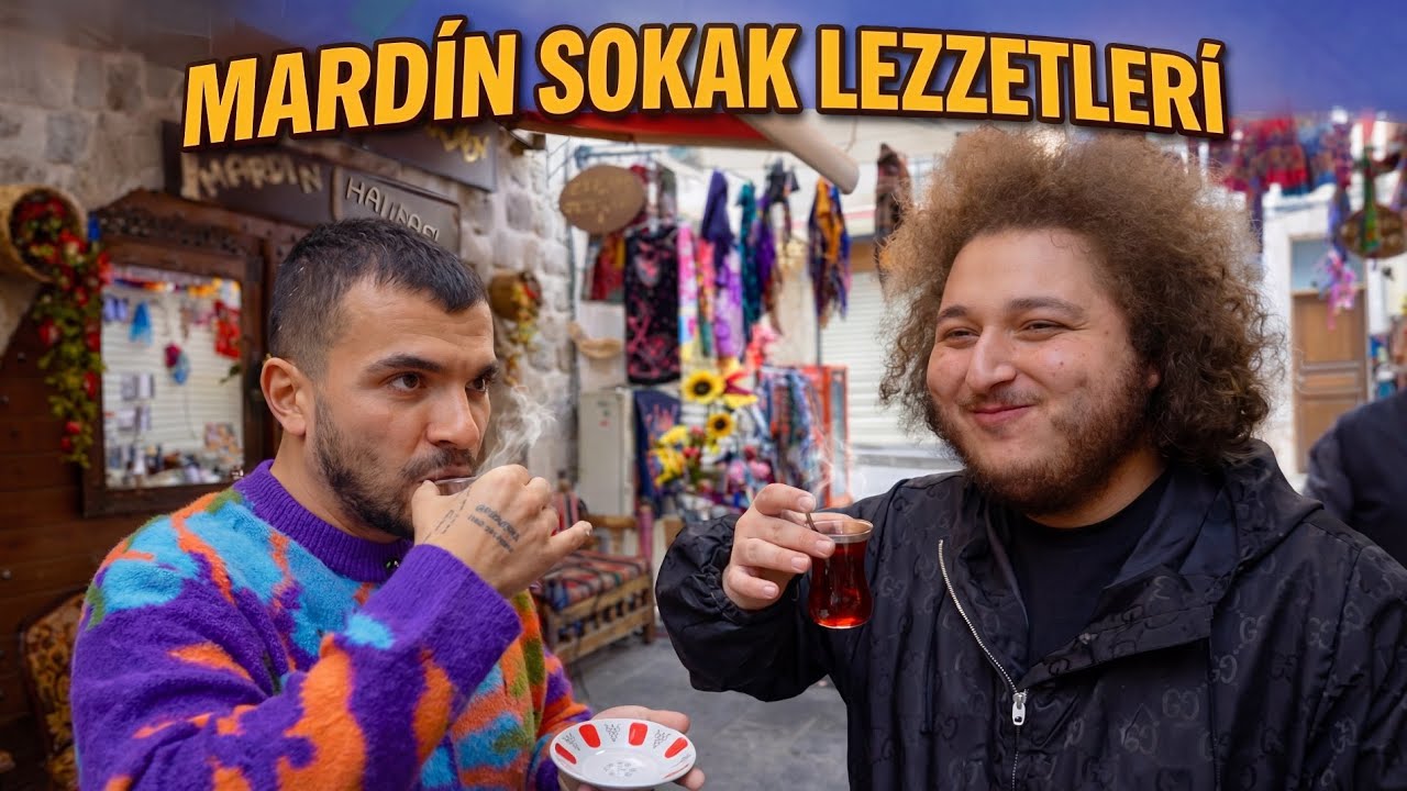 MARDİN SOKAK LEZZETLERİNİ DENEDİK! w/@MesutCanTomay