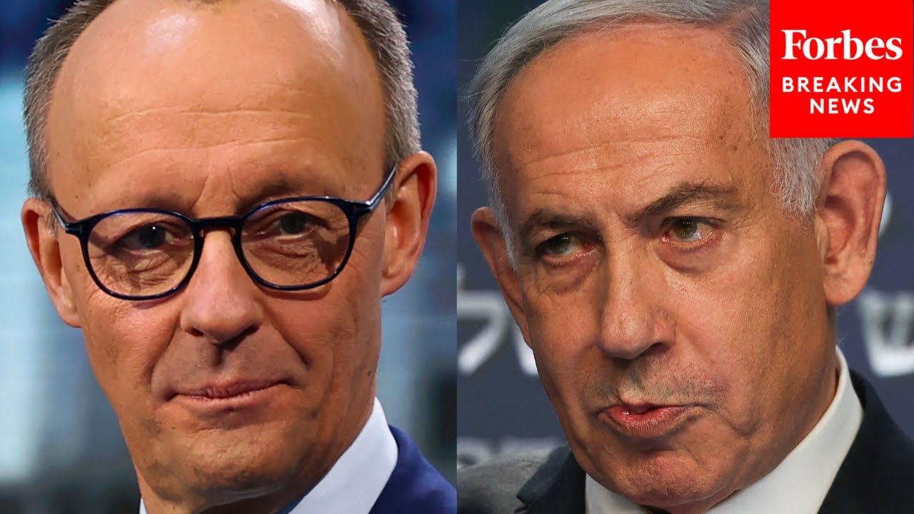 Netanyahu Responds To German Chancellor Merz Banning Transfer Of Weapons To Be Used To In Gaza