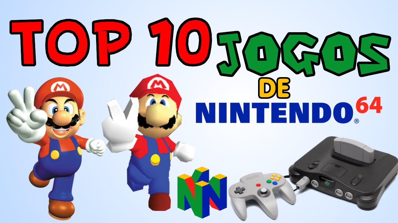 TOP 10 Jogos de Nintendo 64