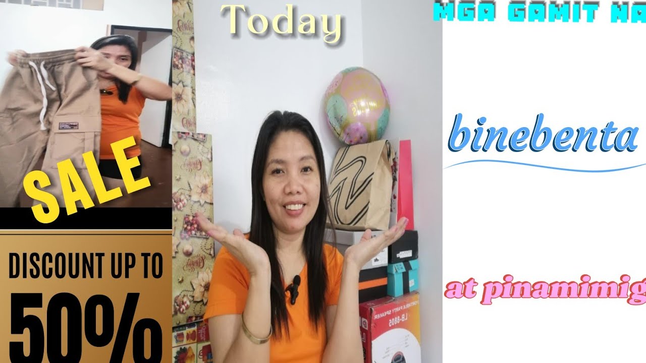 MGA Gamit na Pinamimigay at Binebenta|Joyce's having fun