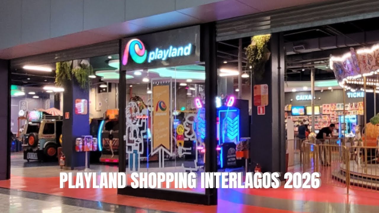 Mostrando o playland do shopping Interlagos #shopping #playland #2026 