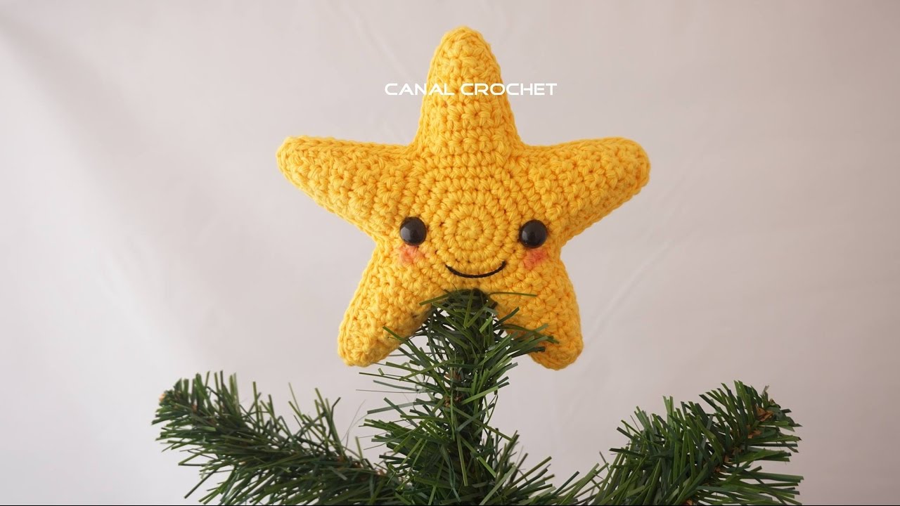 Estrella amigurumi tutorial.