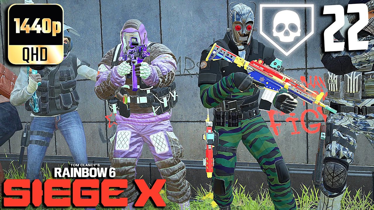 R6 Siege X- Dual Front 22 Kills Full Gameplay #2! (No Commentary)