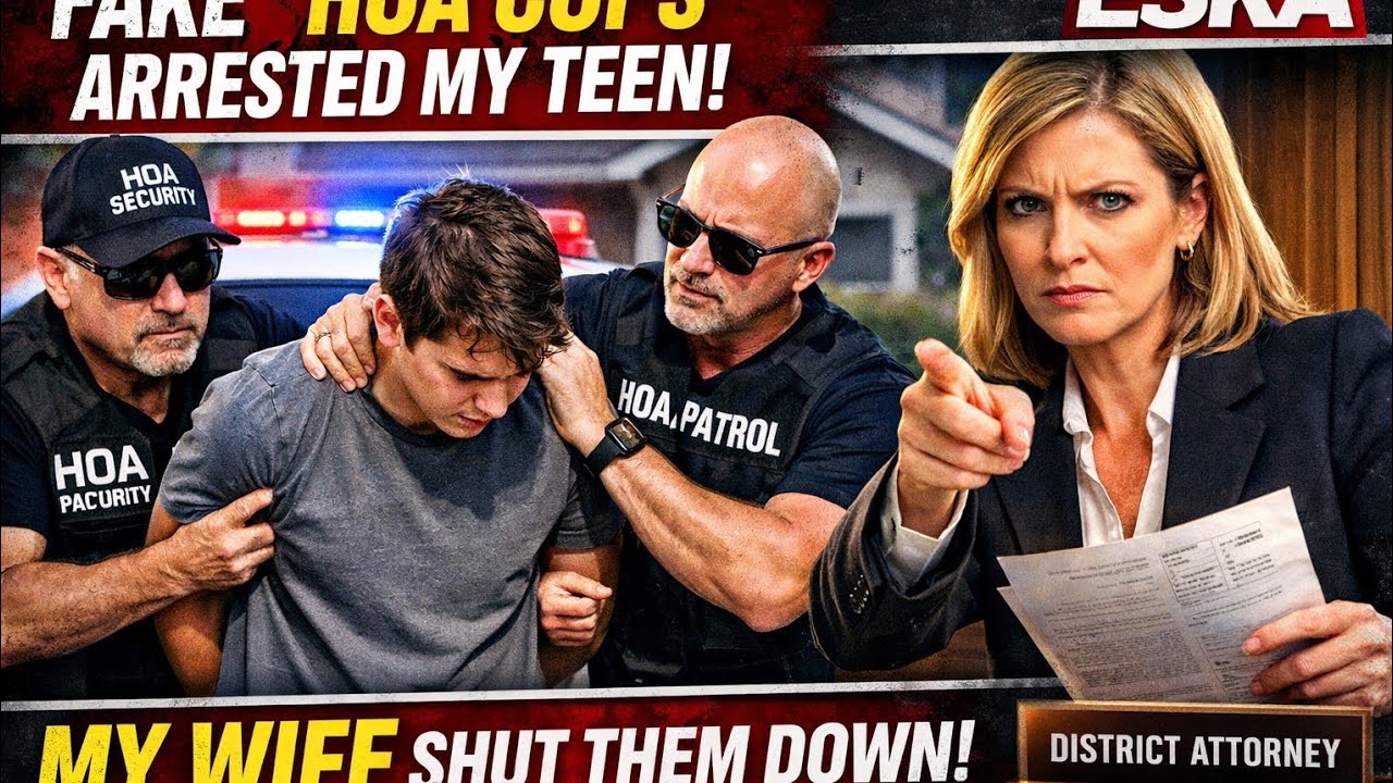 Fake HOA Cops Arrested My Teen &mdash; My Wife, a District Attorney, Shut Them Down