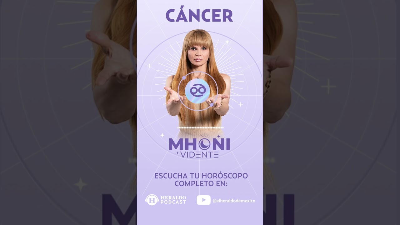 C&aacute;ncer: del 20 al 25 de febrero | Hor&oacute;scopos con Mhoni Vidente #shorts #horoscoposemanal