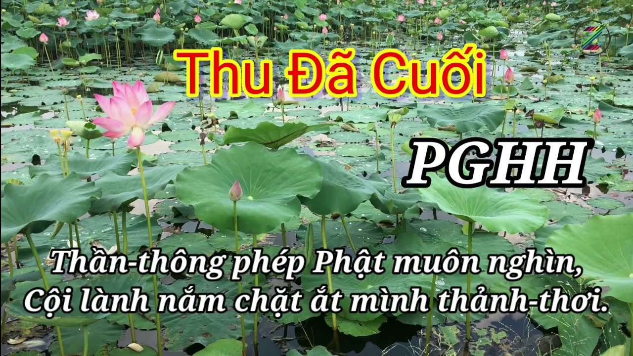 Thu Đã Cuối ( có chữ ). Sấm Giảng - Thi Văn Giáo Lý PGHH