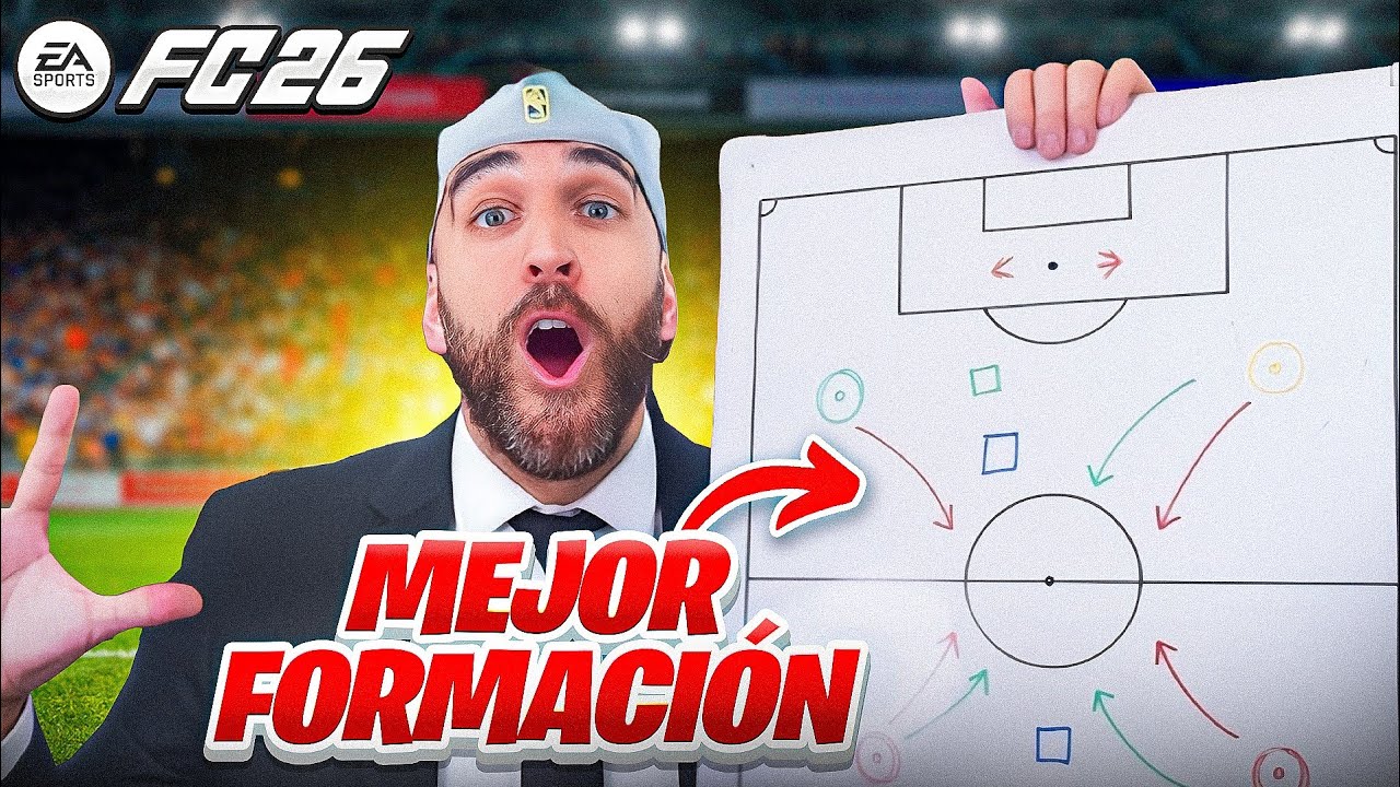 LA MEJOR FORMACI&Oacute;N Y T&Aacute;CTICAS ACTUALES EN EA FC 26 !!