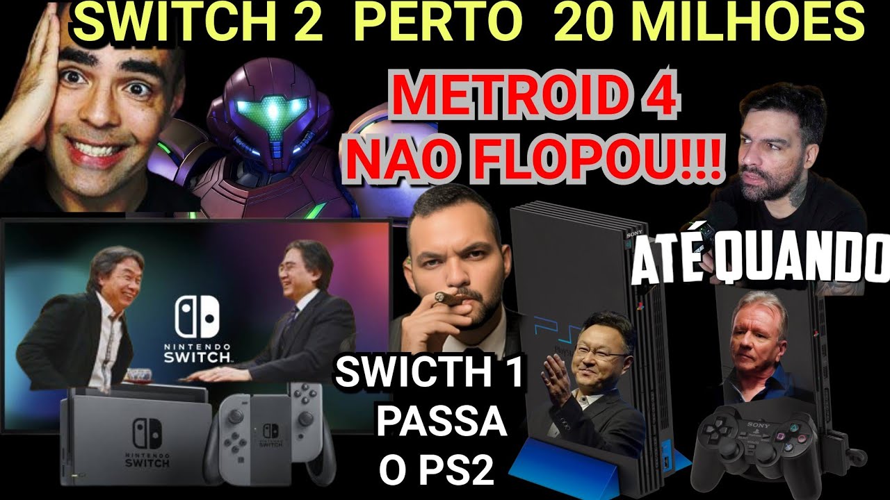 ENQUANTO XBOX, UBISOSFT, EA ETC FALINDO, NINTENDO BATENDO RECORDS HISTORICOS