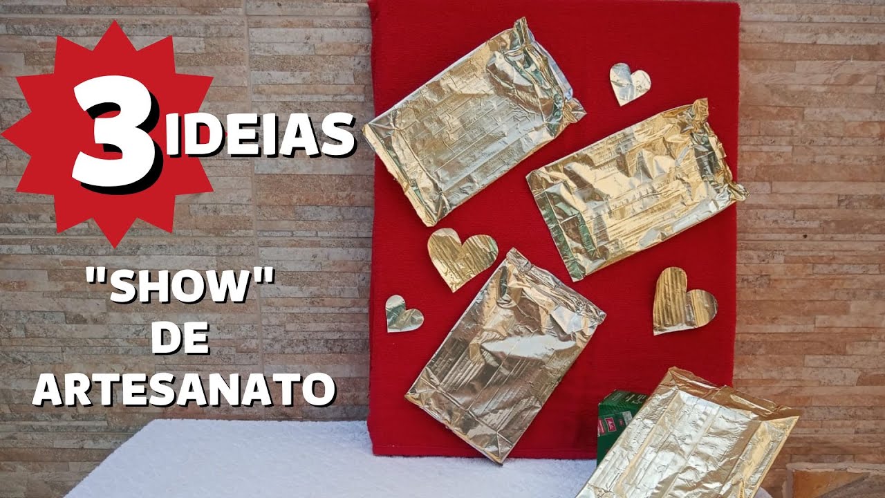 3 IDEIAS INCRÍVEIS com EMBALAGENS de CAFÉ / 