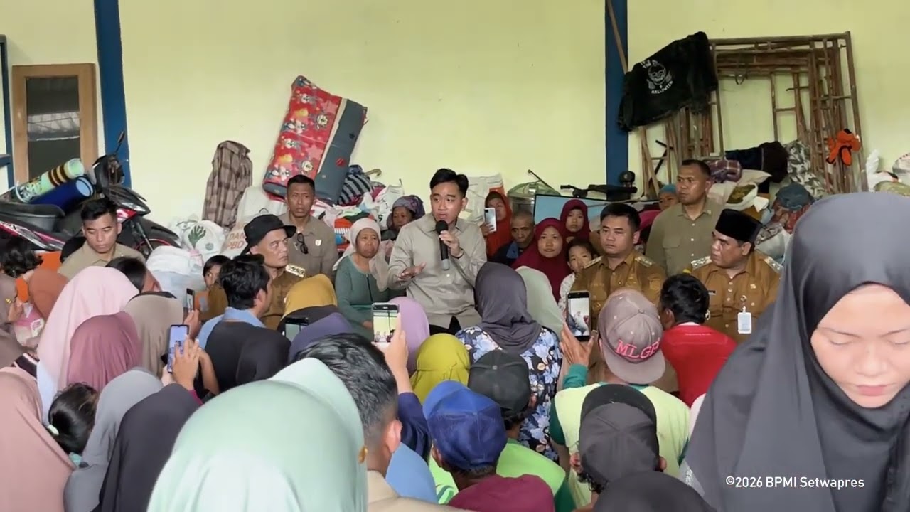 Wapres Tinjau Korban di Posko Pengungsi Majelis Az Zikir wa Rotibain