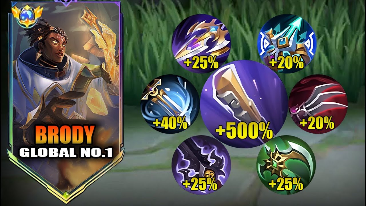 NEW META!! BRODY FULL ATTACK SPEED BUILD😱 (ATK SPEED HACK) | BRODY BEST BUILD 2024 | MOBILE LEGENDS
