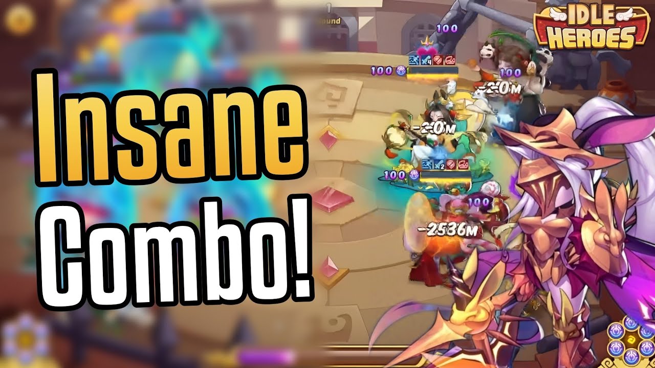 Sylvie + Norton Haig PvP META Combo! Insane Damage!!! - Idle Heroes